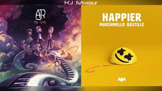 AJR x Marshmello ft. Bastille - Sober Up/Happier (MASHUP)