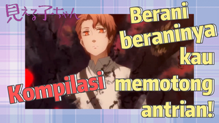 [Mieruko-chan, Kompilasi] Berani-beraninya kau memotong antrian!