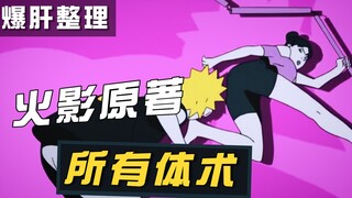 【火影爆肝】朝为孔雀昼为虎，八门遁甲与神舞！一口气盘点火影原著所有体术！（上）