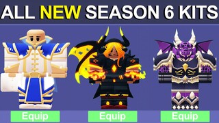 All NEW Season 6 Kits In Roblox Bedwars