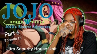 Jojo's Bizarre Adventure: Stone Ocean 6x15 | Ultra Security House Unit | REACTION | I'M SCHIWGING!!!