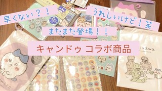 【ちいかわ】またまたキャンドゥコラボ新登場！！全然情報知らなくて閉店間際に慌てて買いに行ってきた！売り切れ商品も続出！Chiikawa