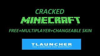 How To Download Minecraft Cracked + Character Skin (TLauncher)