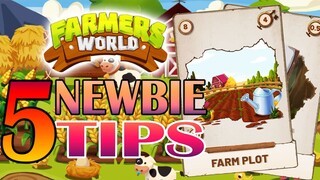 5 BEGINNER TIPS SA FARMERS WORLD