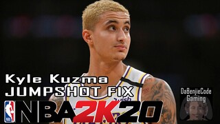 Kyle Kuzma Jumpshot Fix NBA 2K20