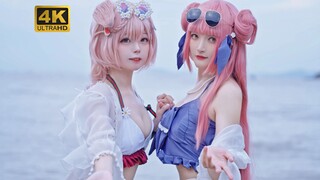 【澄闪 x 锡兰】火速搞了！明日方舟 泳装新皮肤cos 4K