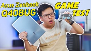 (Game Test) Asus Zenbook Q408UG (2021) Ryzen 5-5500U + MX450 | Khi Ultrabook Mỏng nhẹ Kết hợp MX450?