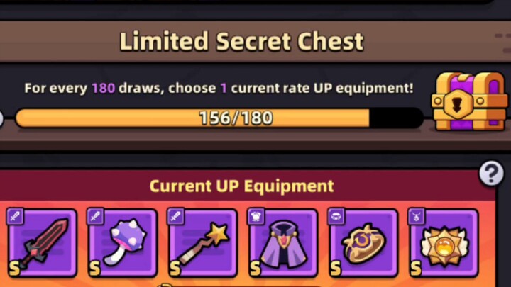 Drawing Limited Epic Chest Items