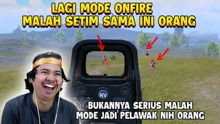 MODE KOMPE & LAGI ONFIRE MALAH KETEMU RANDOM BEGINI! Bukannya Serius Malah Jadi Pelawak |PUBG Mobile