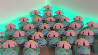 Model bulbasaur di unboxing