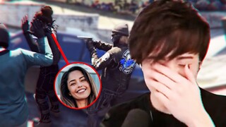 Pranking Valkyrae (Ray Mond) in GTA 5 with Dundee