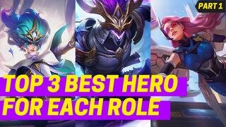 BEST META HEROES FOR SOLO RANK OCTOBER 2021 | MOBILE LEGENDS BEST META HEROES