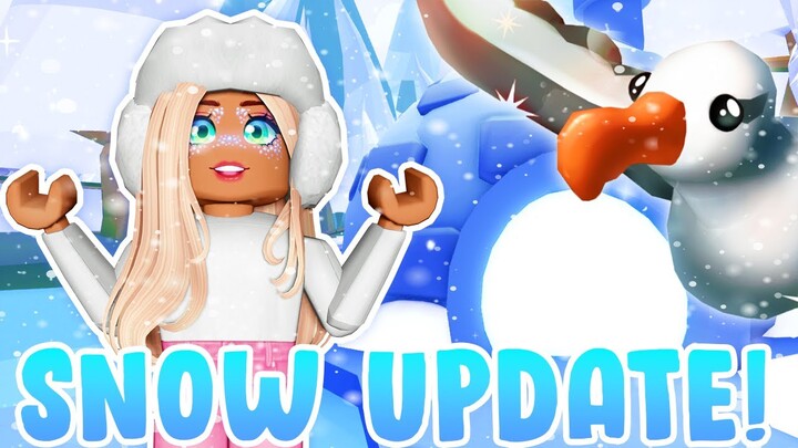 ❄️ *NEW* SNOW WEATHER UPDATE on Adopt Me! ☃️