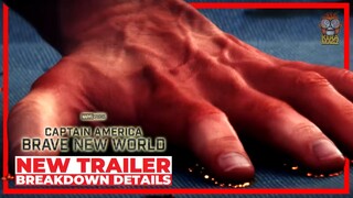 CAPTAIN AMERICA BRAVE NEW WORLD - New Trailer Breakdown