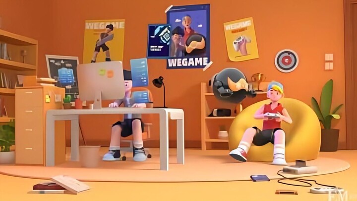 [Anime][WeGame]C4D Creation: S4 Transitional CG