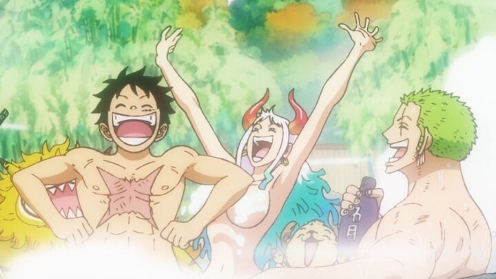 Yamato syialan 😭🫵 Bisa bisanya mandi bareng luffy😇💔