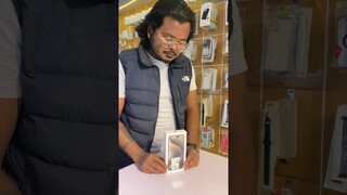 unboxing iphone 15 pro max natural titanium #unboxing #iphone #tech