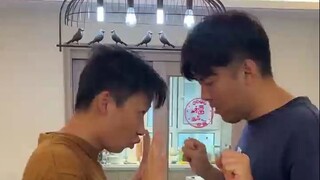 寝室互推小游戏，画风突变有点暧昧，结尾亮了