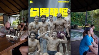 All-male retreat... (Island of Fire? Bushi)