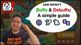 Buffs & Debuffs | Axie Infinity Basic Guide sa Buffs and Debuffs