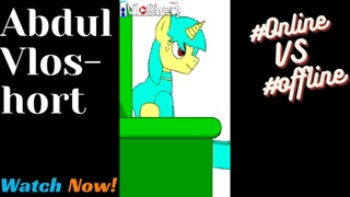 #online Vs #offline Shop #shorts #short #pony #animasi #lucu #animation #tokopedia #pasar #viral