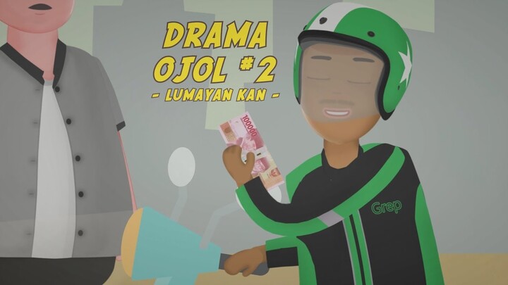 Kartun Lucu Drama Ojol #2 -  Lumayan Kan (Part 1) | KangCartoon