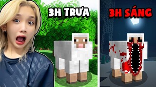 Đừng Sinh Tồn Minecraft Vào Lúc 3H SÁNG ? Nếu Không Bạn Sẽ CH*T !!!