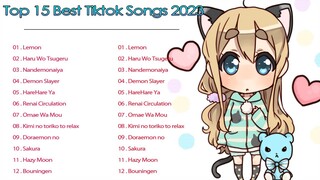 My Top Japanese Songs in Tik Tok 2023 / Top 15 Best Tik Tok Japanese Songs Playlist
