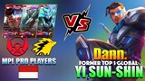 Dann Totally Destroyed INDO Pro Players! | Former Top 1 Global Yi Sun-shin Gameplay By Dann. ~ MLBB