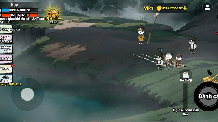 #câu cá vạn cân Builda