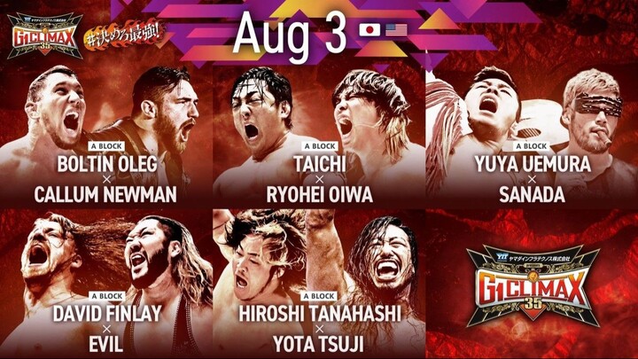NJPW G1 Climax 35 (Day 11) - 3 August 2025
