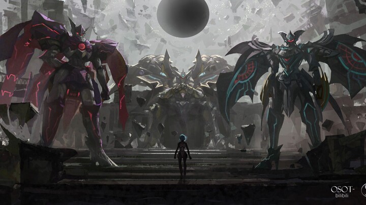 【板绘】宇宙星神—太虚势力的压迫感（阿雷斯特x萨隆x卡洛斯）