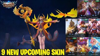 9 NEW SKIN - PHARSA EMPRESS PHOENIX, FREYA RAVEN SHOGUN, ANGELA SUMMER VIBER, NANA SUNDRESS