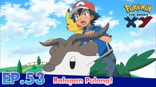 Pokémon the Series: XY  | EP53 Balapan Pulang! | Pokémon Indonesia