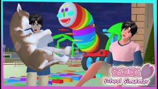 Taiga Nangis! Taijing Hilang Dibawa Thomas exe Sakura School Simulator