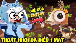 CON ĐÀ ĐIỂU 1 MẮT MEOWPEO HẾT HỒN VỚI MAP GIẢI MÃ THOÁT KHỎI ĐÀ ĐIỂU BÍ ẨN MINI WORLD MINI GAME