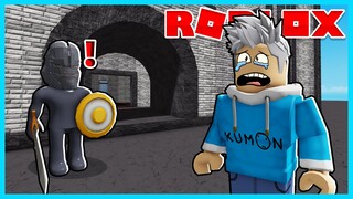 Parkour Tapi Di Kejar Prajurit Kastil (Escape Castle Obby) - Roblox Indonesia