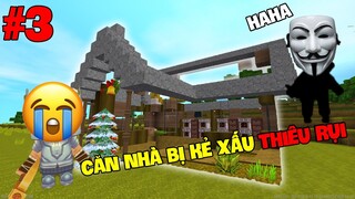 MINI WORLD SINH TỒN YOUTUBER #3 | CĂN NHÀ BỊ KẺ XẤU ĐỐT CHÁY RỤI VÀ VIÊN KIM CƯƠNG ĐẦU TIÊN
