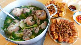 Nóng Hổi Nồi Giò Heo Hầm Măng Tươi Đầu Mùa | MTQH