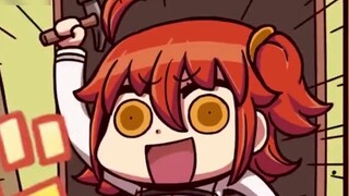 การตีความการ์ตูนของ FGO! สีกากีออกด้วย!