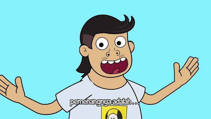 Kartun Lucu Om Perlente - Pengumuman Give Away - Animasi Indonesia