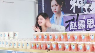 Zhao Lusi FanCam 07.04.23 | Shen Yin the last day of filming