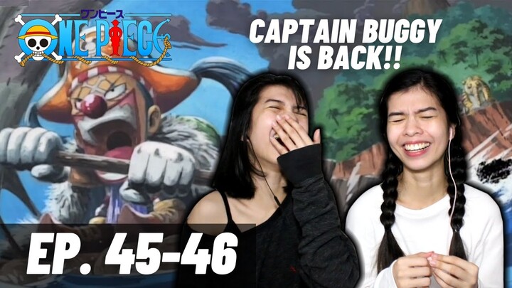 New Journey has begun! | One Piece 45 46 | tiff and stiff react