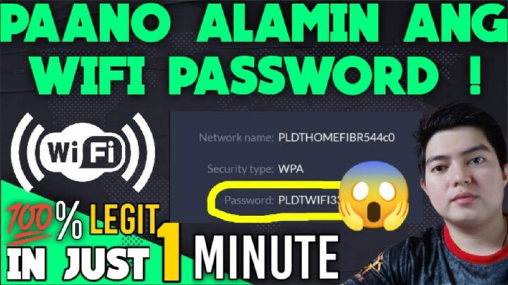 PAANO MALAMAN ANG WIFI PASSWORD NG KAHIT ANONG WIFI SA SAVED NETWORKS ! 100% LEGIT !