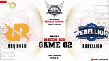 RRQ Hoshi vs Rebellion Zion Game 02 | MPLID S10 Week 3 Day 3 | RRQ vs RBL