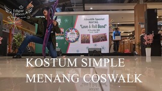 MODAL JEANS DAN JAKET MENANG COSWALK [Event Wibu VLog]