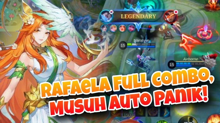 MK Rafaela Full Combo, Musuh Auto Panik! - Mobile Legends