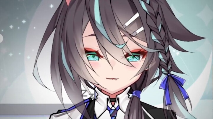 "Host, why are you putting the bright O-mark on your hand?"