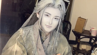 The curling is good, there are people COSing the stone statues | Heaven Official's Blessing COS