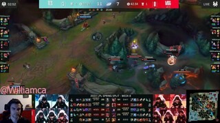 Tâm điểm trận đấu giữa TES và WBG phần 13 #game #LOL